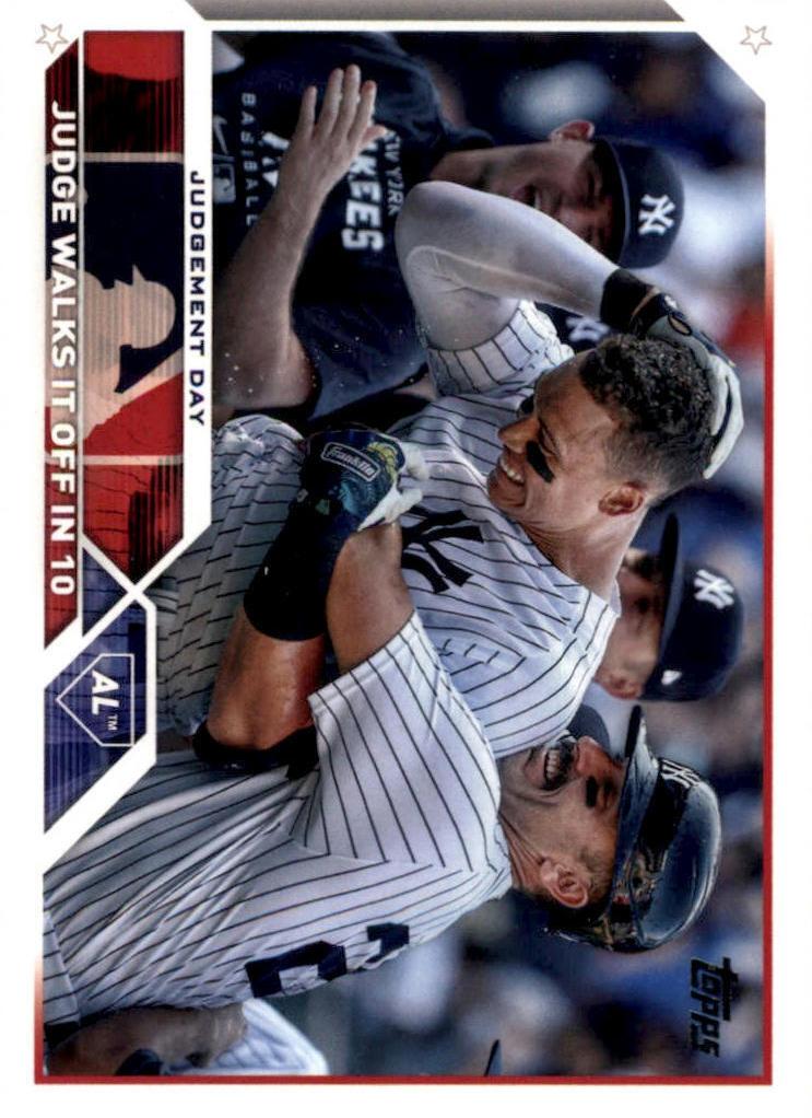 2023 Topps Baseball Judgement Day #245