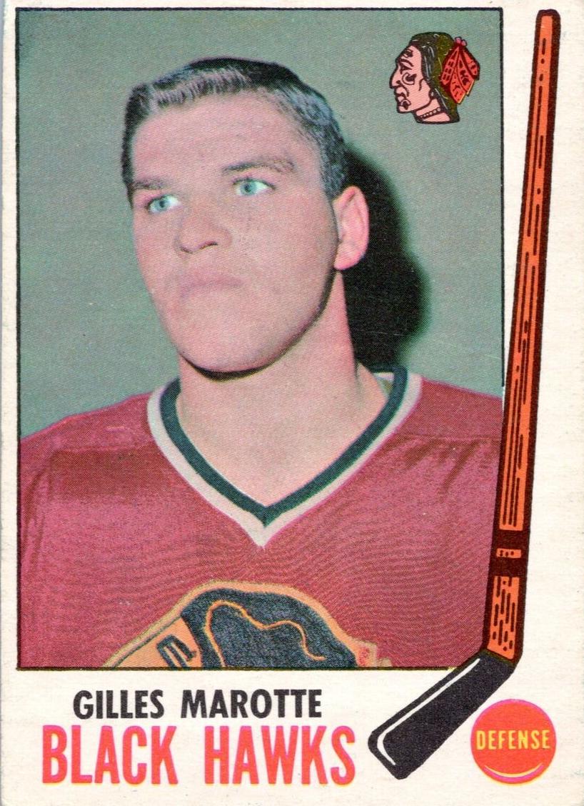 1969 O-Pee-Chee Hockey Gilles Marotte #68