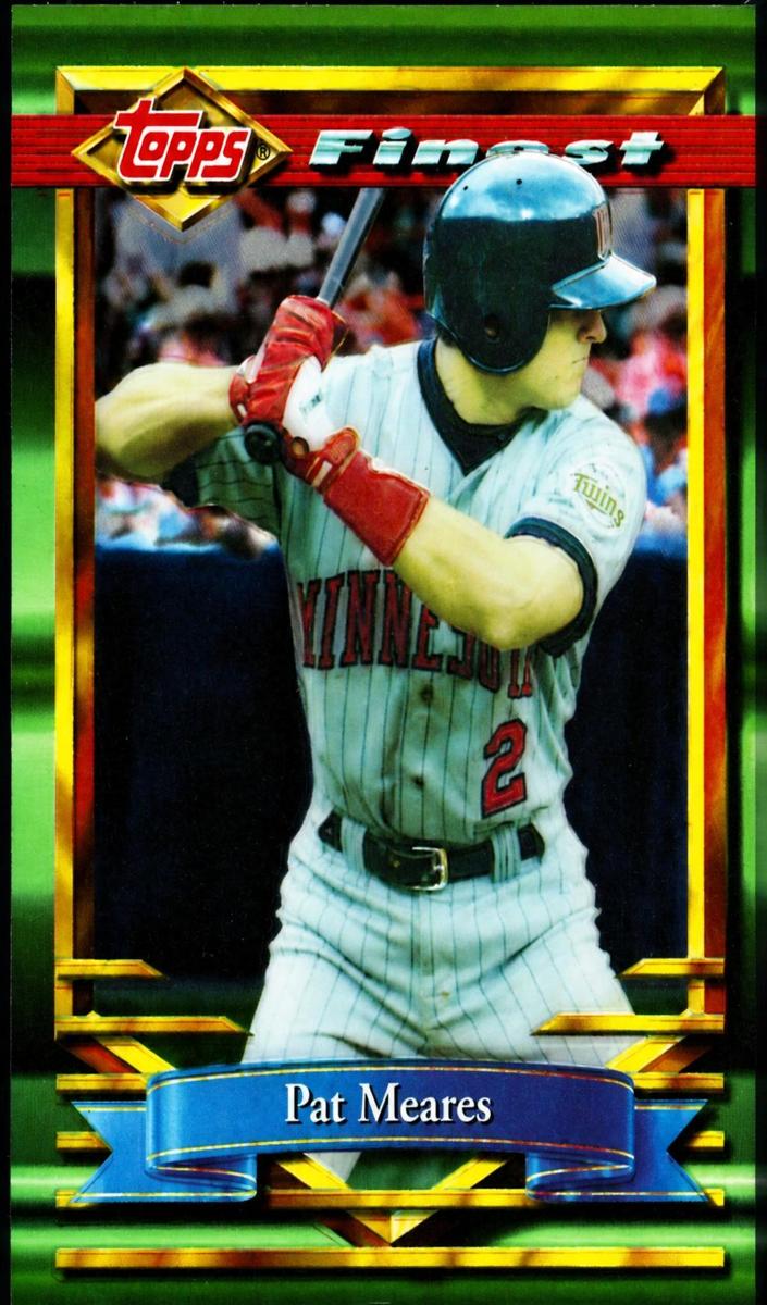 1994 Topps Finest Baseball Refractor Pat Meares #119