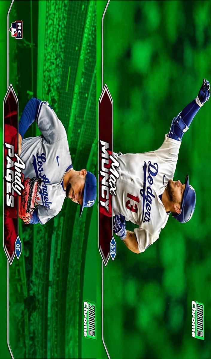 2024 Topps Stadium Club Baseball Green Refractor Andy Pages #59