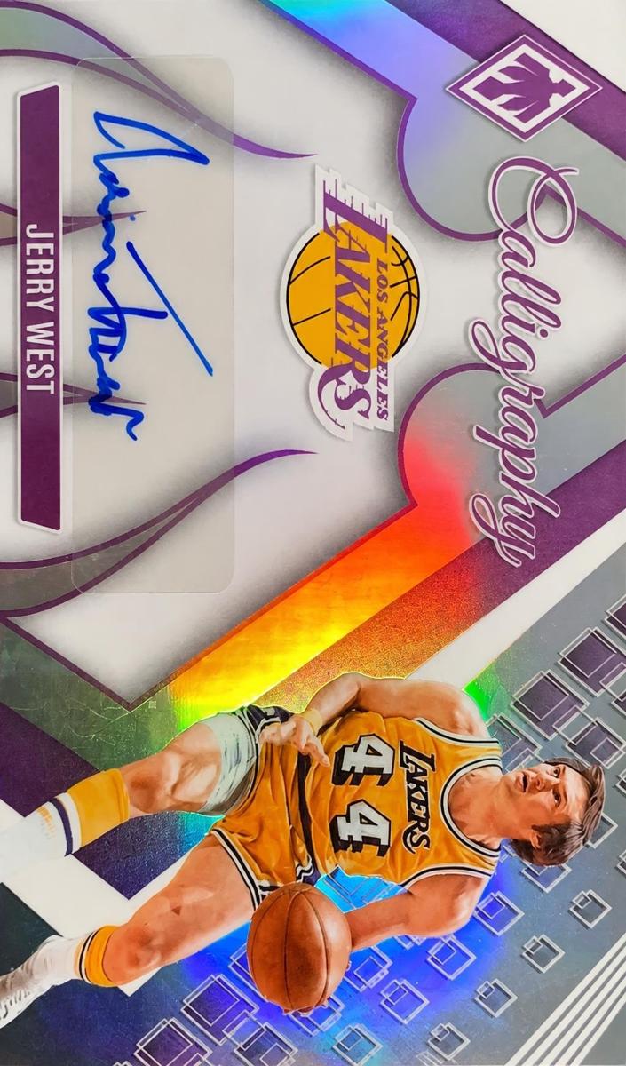 2023 Panini Phoenix Basketball Jerry West #CG-JWS