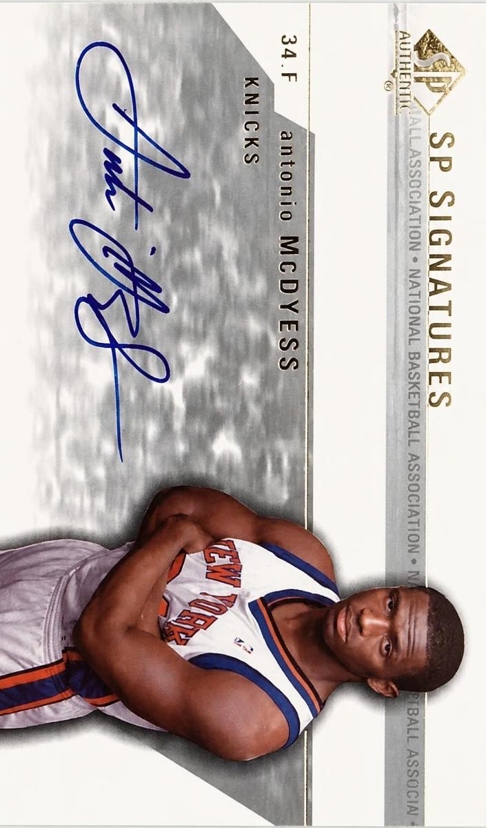 2003 SP Authentic Basketball Antonio McDyess #AD-A
