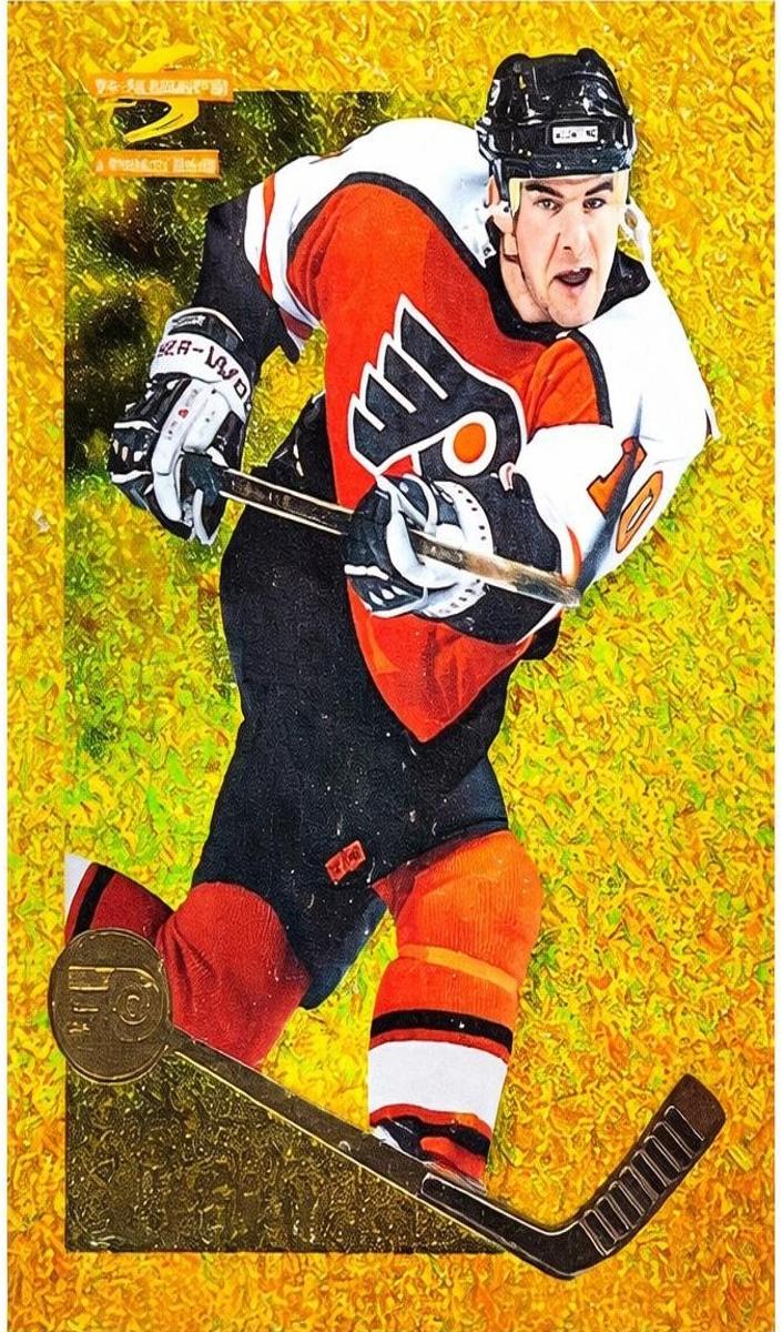 1995 Pinnacle Summit Hockey Artist's Proof John LeClair #75