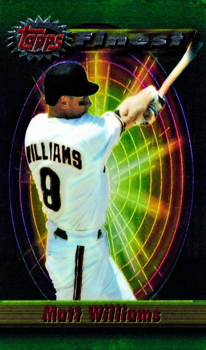 1994 Topps Finest Baseball Matt Williams #214