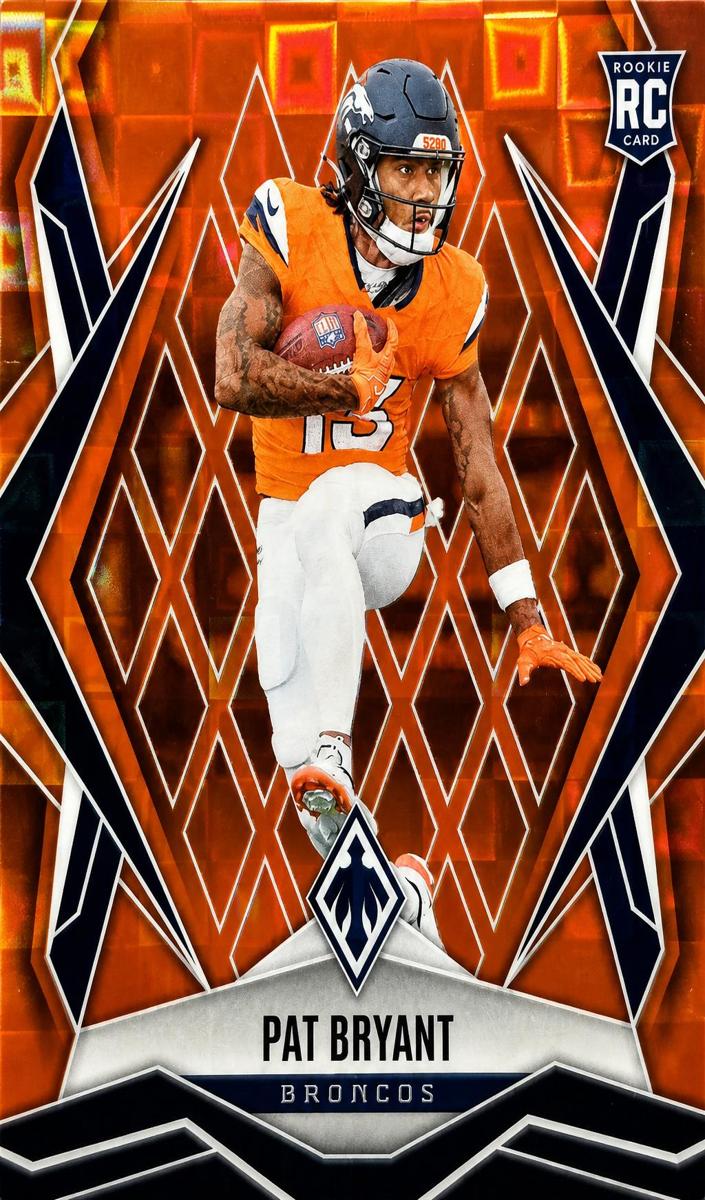 2025 Panini Phoenix Football Orange Pandora Pat Bryant #184