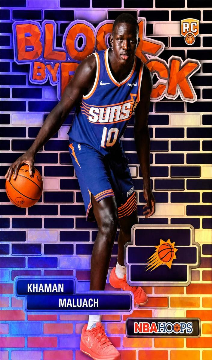 2025 Topps NBA Hoops Basketball Khaman Maluach #BYB-10