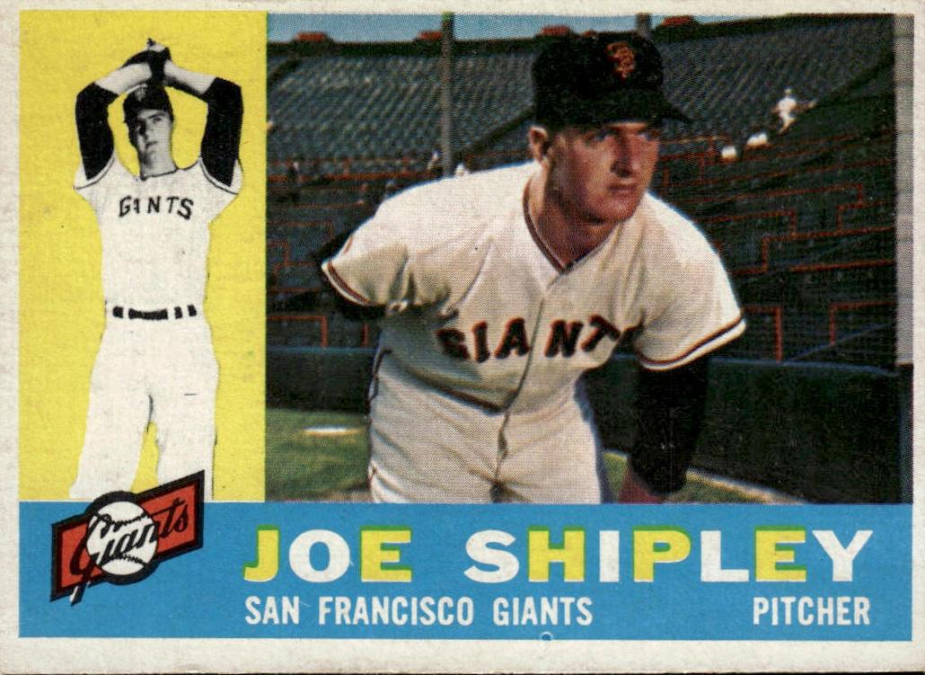 1960 Topps Baseball Joe Shipley #239 PSA 6