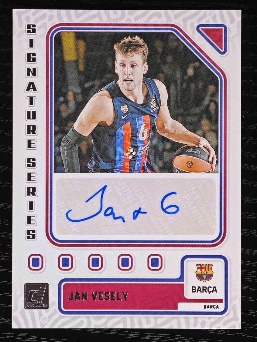 2023 Donruss Turkish Airlines EuroLeague Basketball Jan Vesely #SS-VES