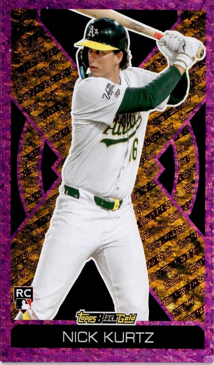 2025 Topps Update Baseball Pink Foil Nick Kurtz #BG-20 PSA 8.5