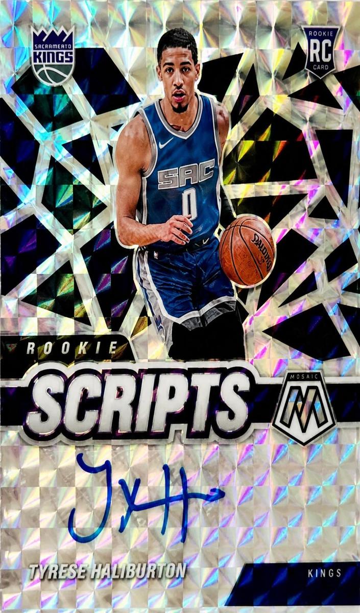 2020 Panini Mosaic Basketball Tyrese Haliburton #RS-TYH PSA 9