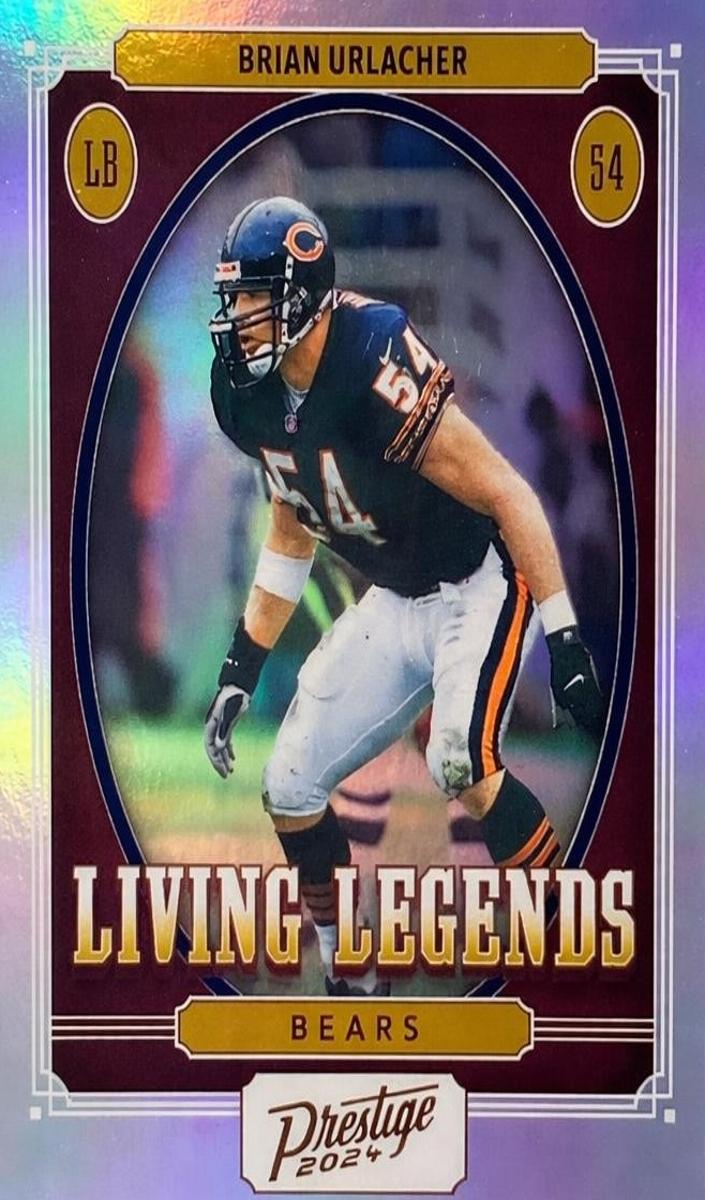 2024 Panini Prestige Football Brian Urlacher #LL-BUR PSA 9