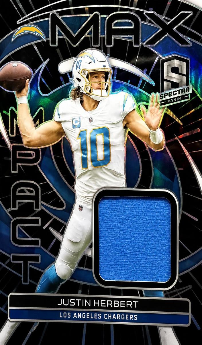 2023 Panini Spectra Football Hyper Justin Herbert #MI-JHE
