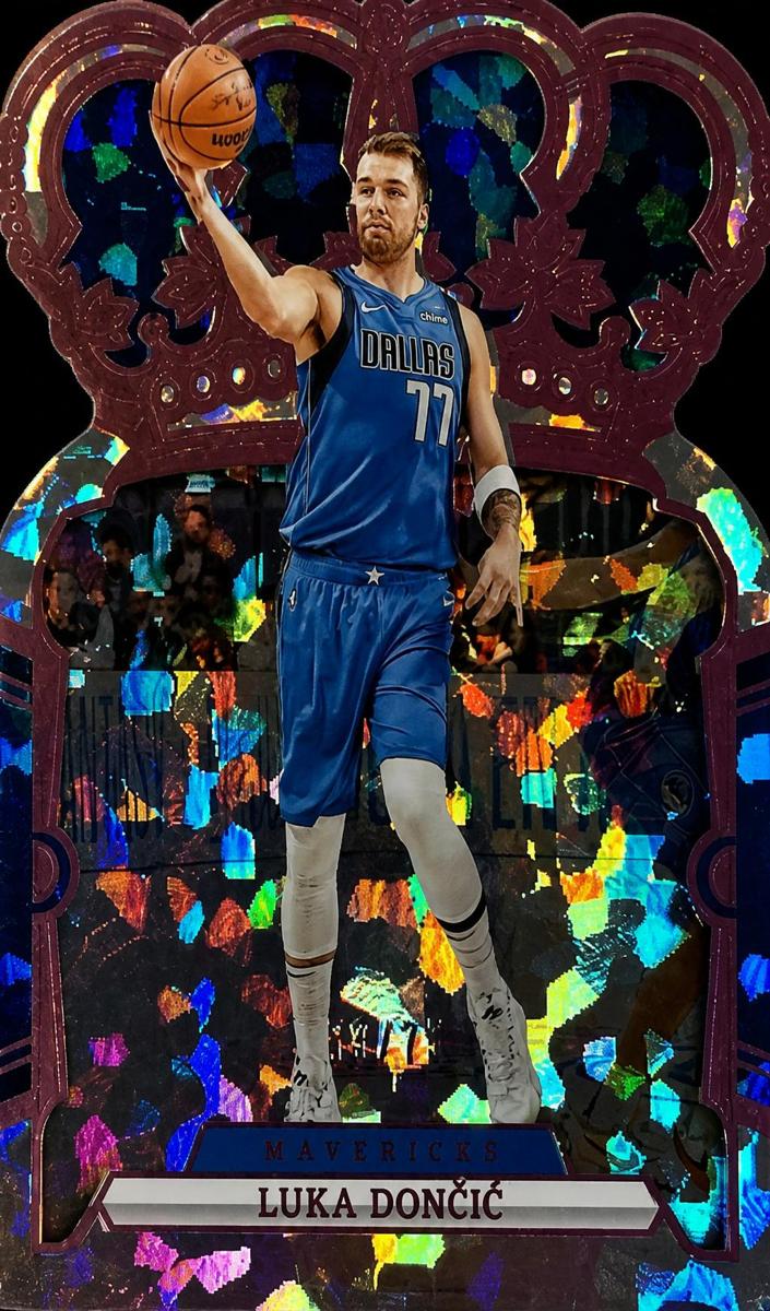2023 Panini Crown Royale Basketball Crystal Pink Luka Doncic #82