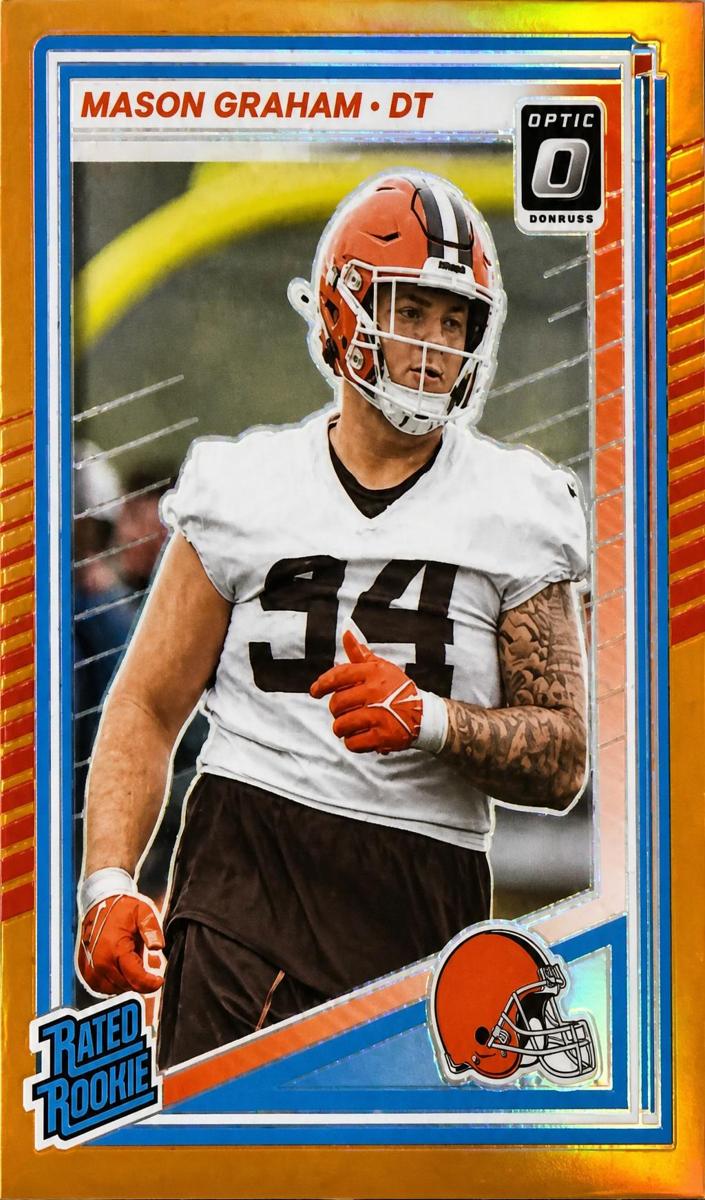 2025 Donruss Optic Football Orange Mason Graham #206