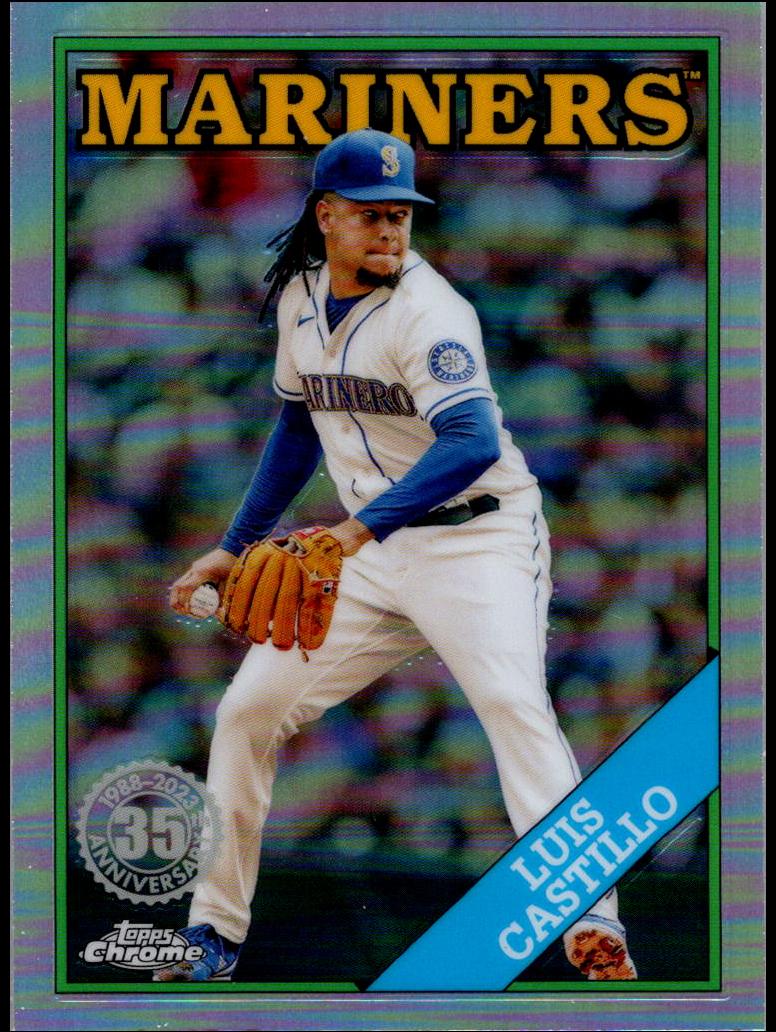 2023 Topps Chrome Baseball Luis Castillo #88BC-13 SGC 9.5