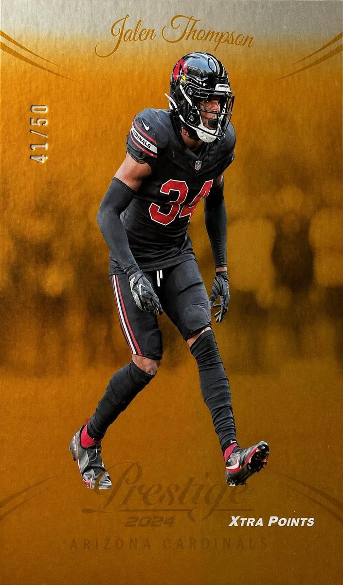 2024 Panini Prestige Football Orange Xtra Points Jalen Thompson #6