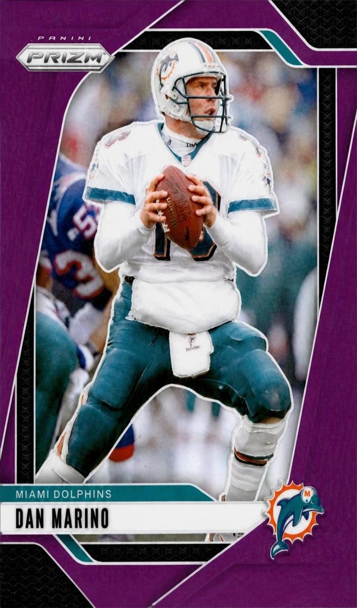 2024 Panini Prizm Football Purple Dan Marino #182 PSA 8.5