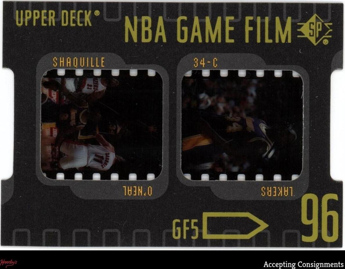 1996 Upper Deck SP Basketball Shaquille O'Neal #GF5