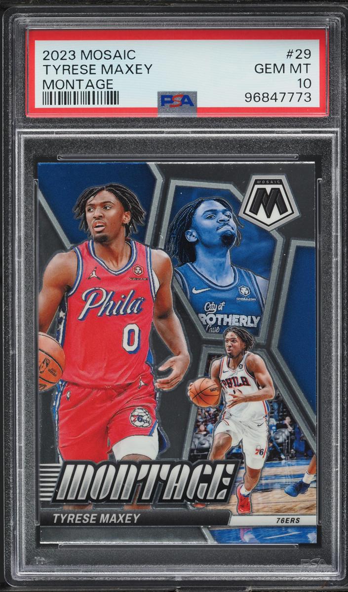 2023 Panini Mosaic Basketball Tyrese Maxey #29