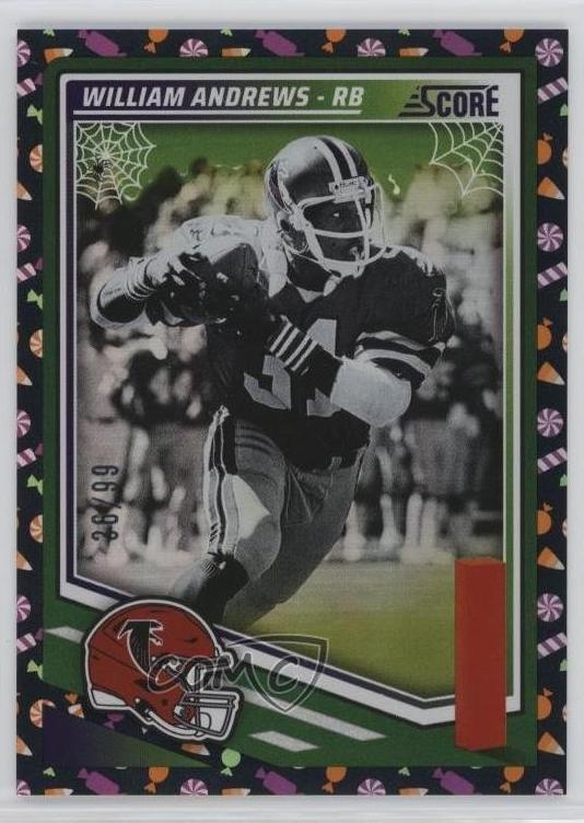 2025 Panini Score-A-Treat Football Trick-or-Treat William Andrews #197