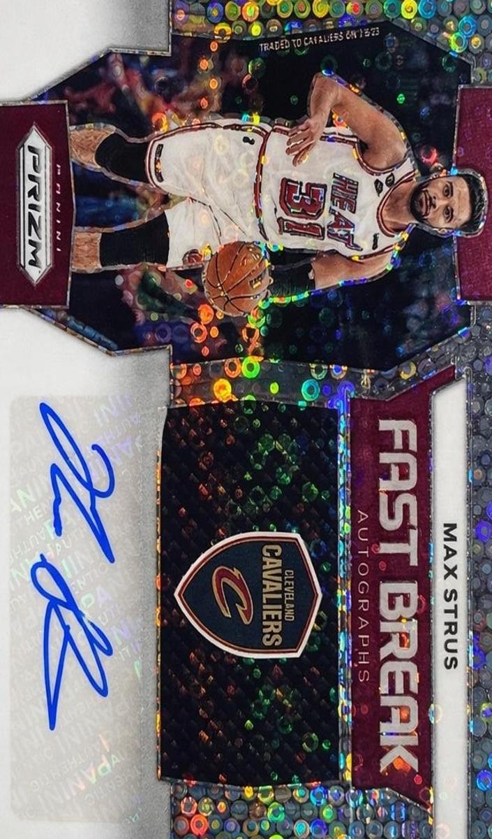 2023 Panini Prizm Basketball Max Strus #FB-MAX PSA 10