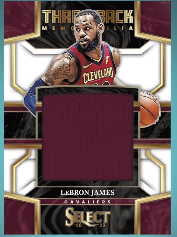 2022 Panini Select Basketball LeBron James #TM-LB SGC 9.5