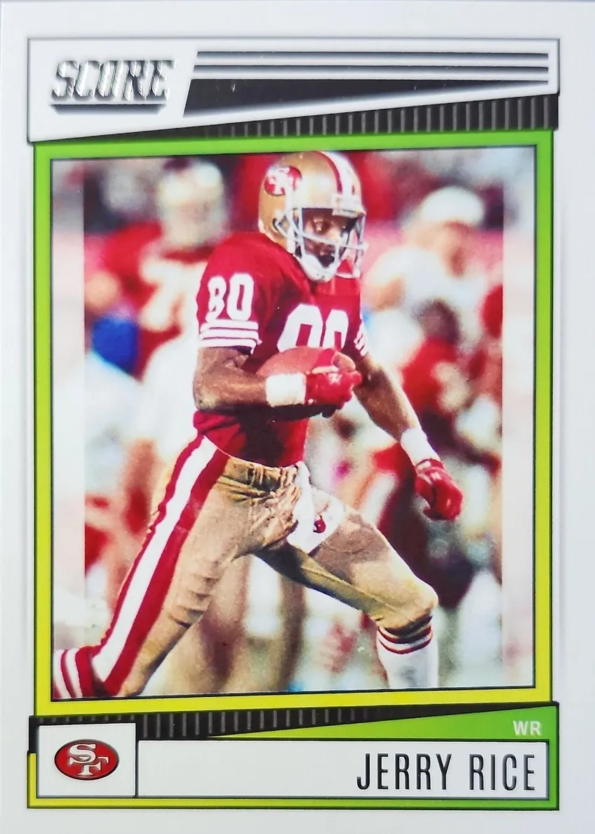 2022 Panini Score Football Jerry Rice #170 PSA 10