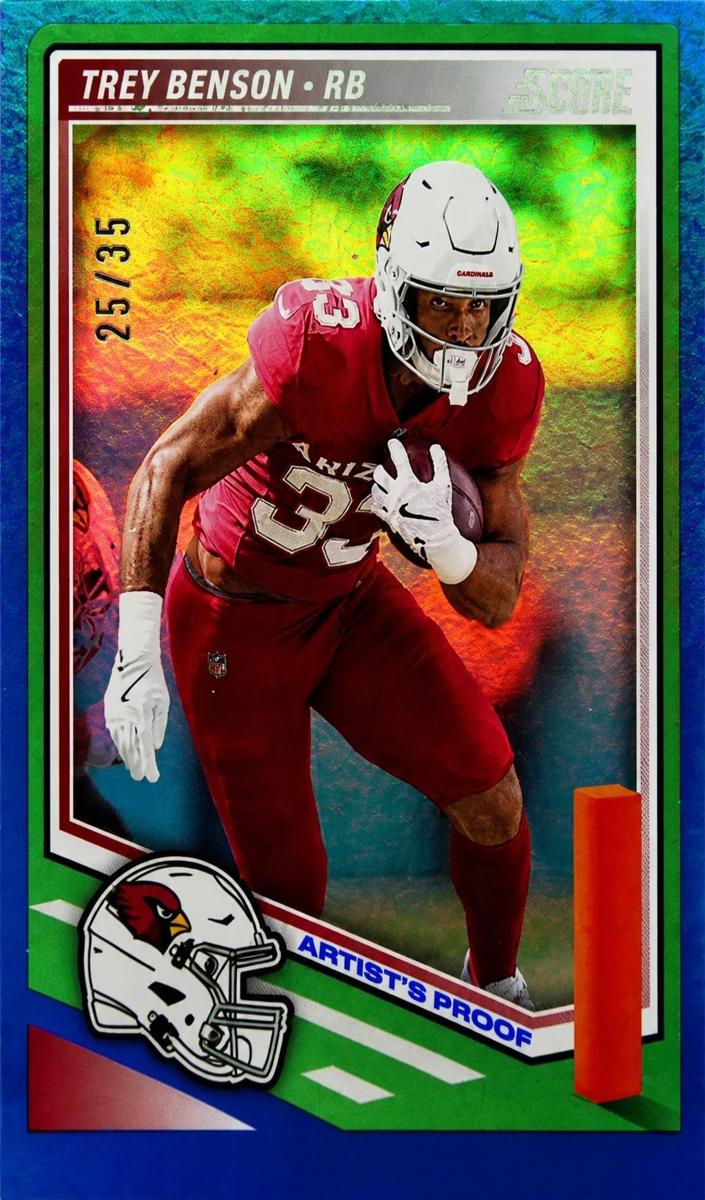 2025 Panini Score Football Artist's Proof Trey Benson #281