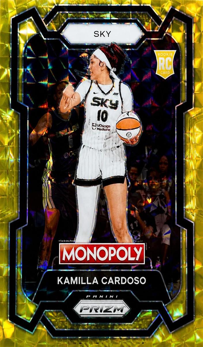 2024 Panini Prizm Monopoly WNBA Basketball Gold Kamilla Cardoso #2