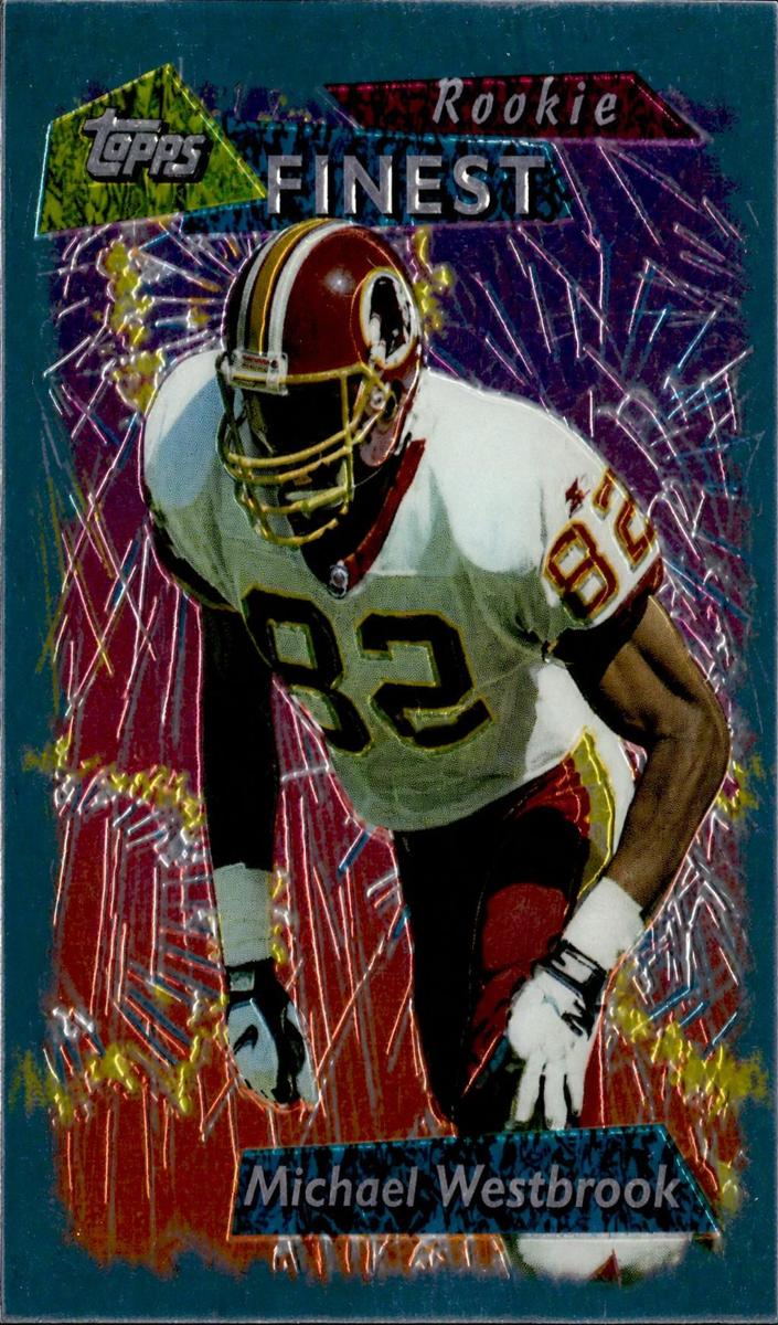 1995 Topps Finest Football Michael Westbrook #237