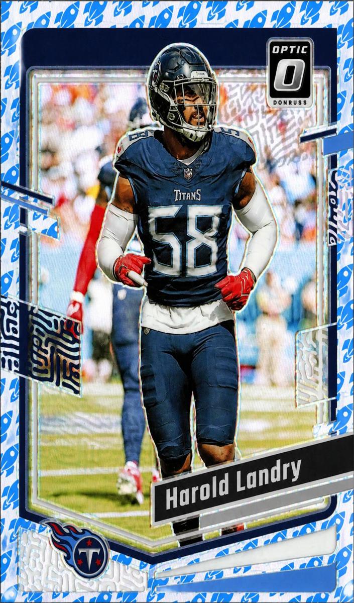 2023 Donruss Optic Football Rocket Harold Landry #191
