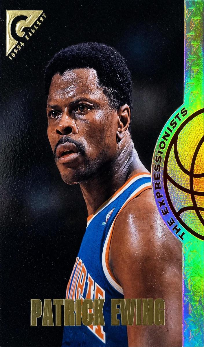 1995 Topps Gallery Basketball Patrick Ewing #EX7