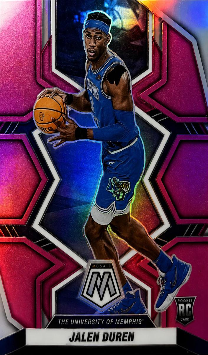 2022 Panini Chronicles Draft Picks Basketball Pink Jalen Duren #6