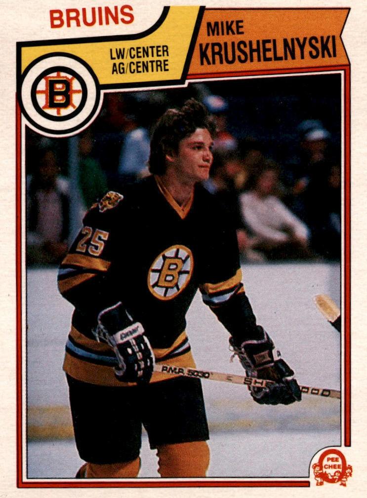 1983 O-Pee-Chee Hockey Mike Krushelnyski #52 PSA 9
