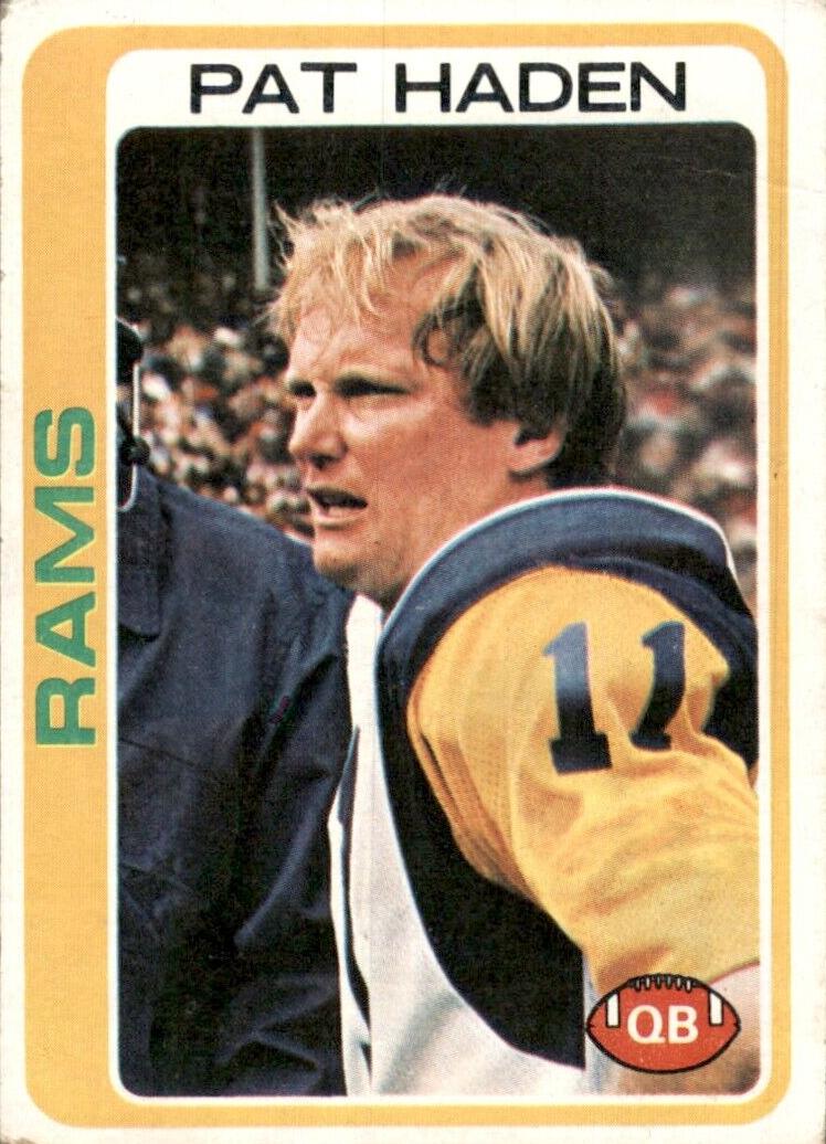 1978 Topps Football Pat Haden #346 PSA 9
