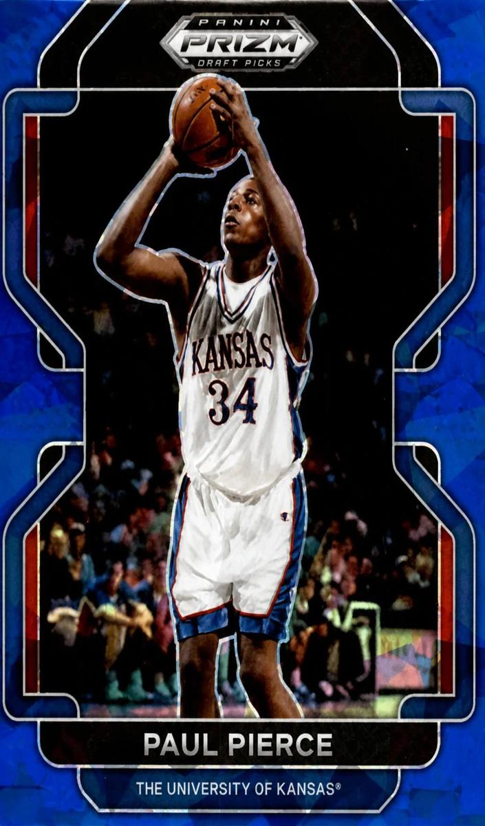 2022 Panini Prizm Draft Picks Basketball Blue Ice Paul Pierce #40