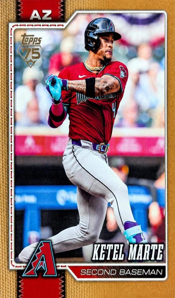 2026 Topps Baseball Gold Ketel Marte #459