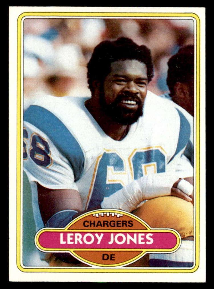 1980 Topps Football Leroy Jones #128 PSA 9