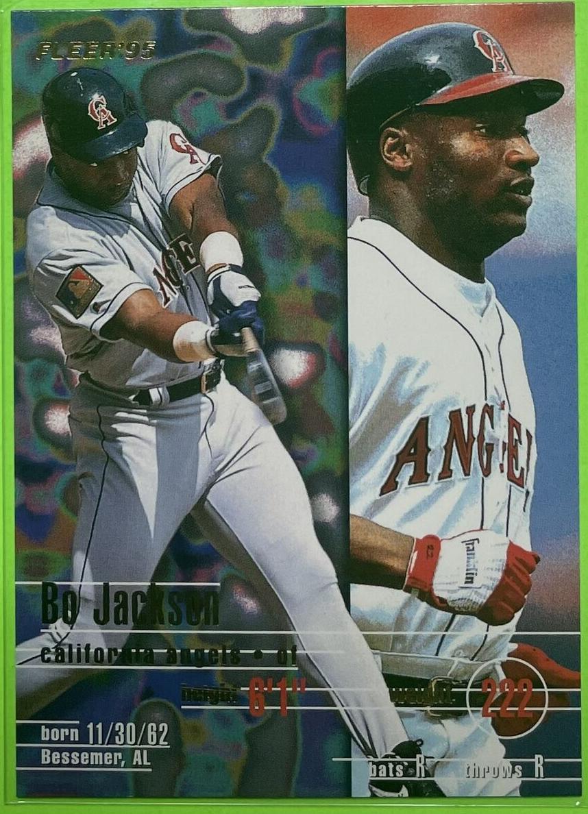 1995 Fleer Baseball Bo Jackson #227