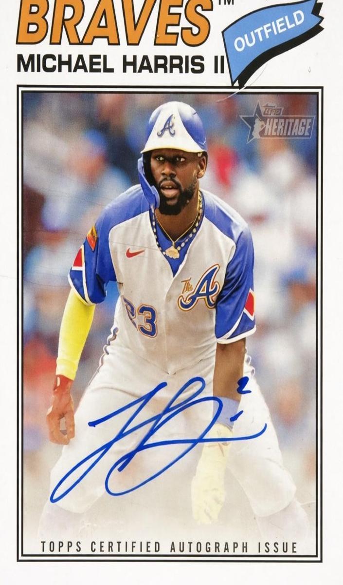 2026 Topps Heritage Baseball Michael Harris II #ROA-MH