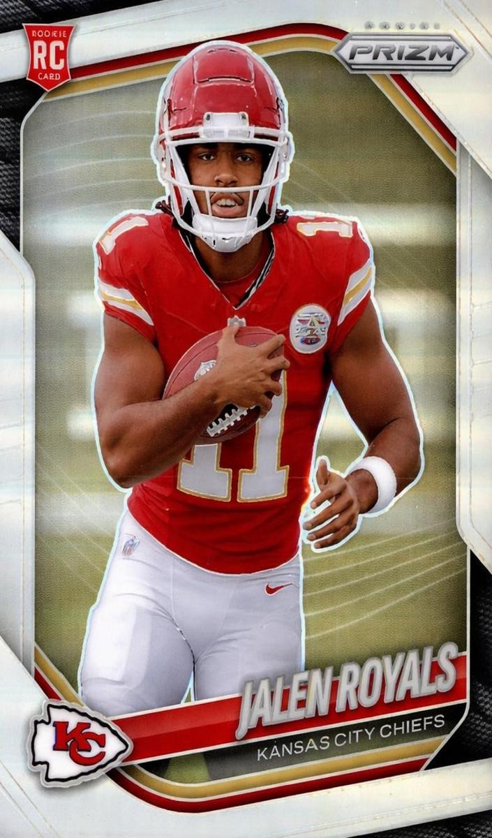 2025 Panini Prizm Football Silver Jalen Royals #341