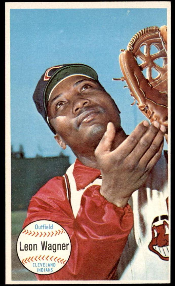 1964 Topps Giants Baseball Leon Wagner #54 PSA 8.5
