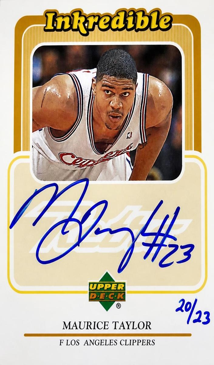 1999 Upper Deck Retro Basketball Level 2 Maurice Taylor #MT