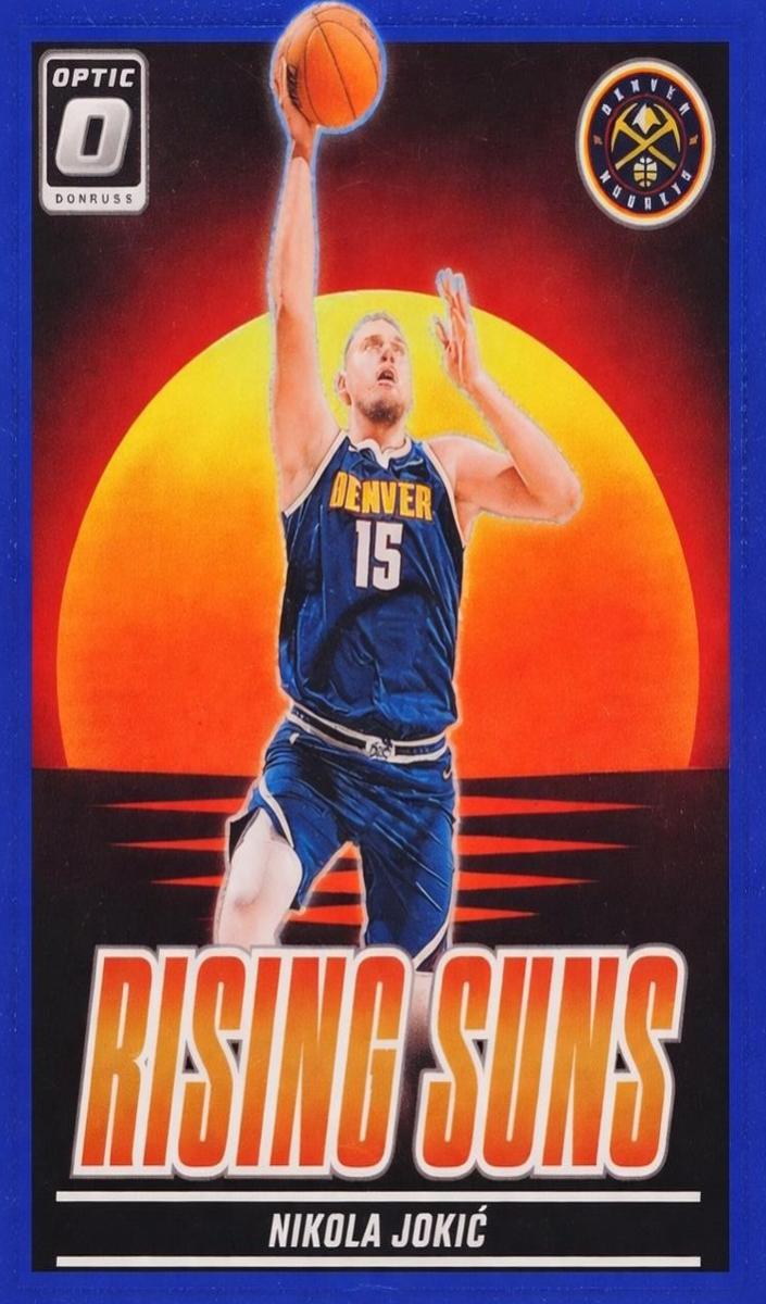 2024 Donruss Optic Basketball Blue Nikola Jokic #7
