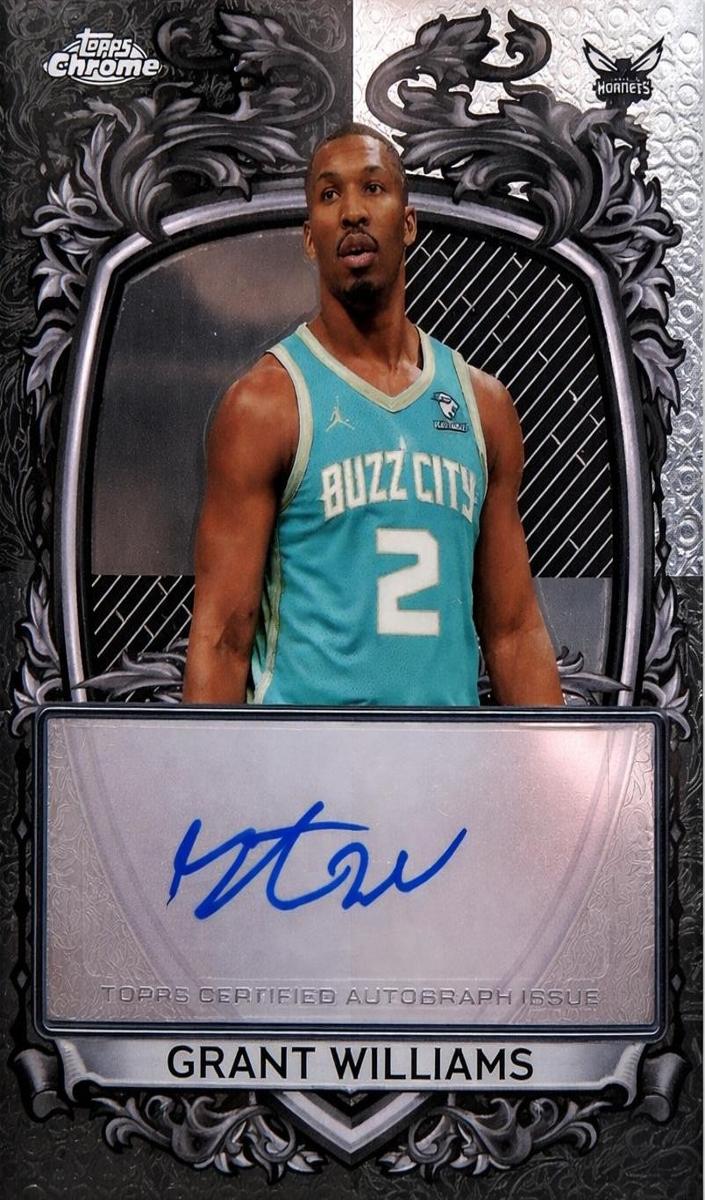 2025 Topps Chrome Basketball Refractor Grant Williams #SS-GW PSA 10