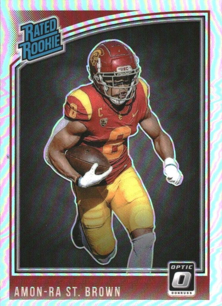 2021 Panini Chronicles Draft Picks Football Amon-Ra St. Brown #224