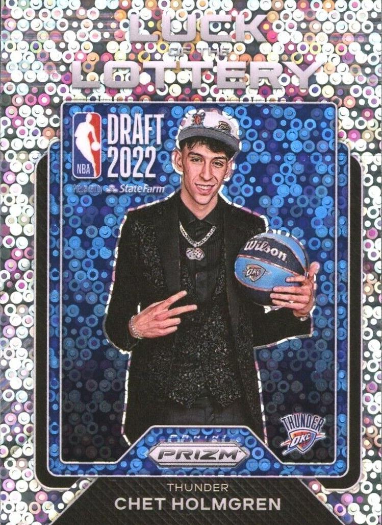 2022 Panini Prizm Basketball Fast Break Chet Holmgren #13 PSA 10