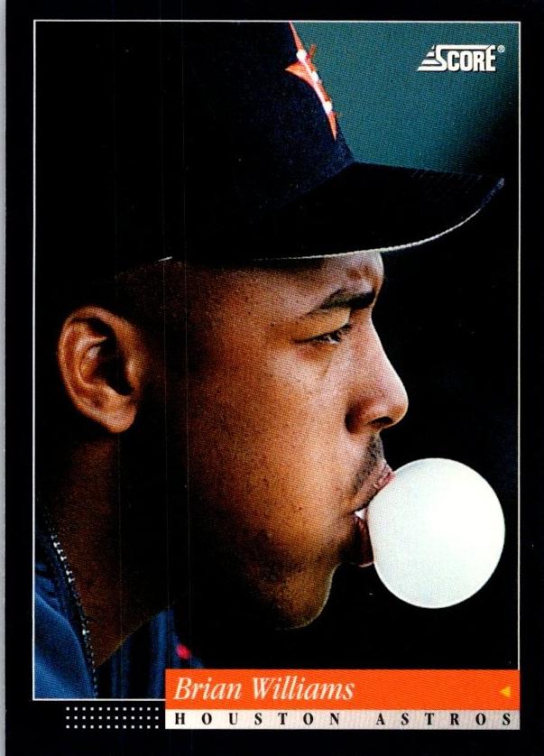 1994 Score Baseball Brian Williams #150