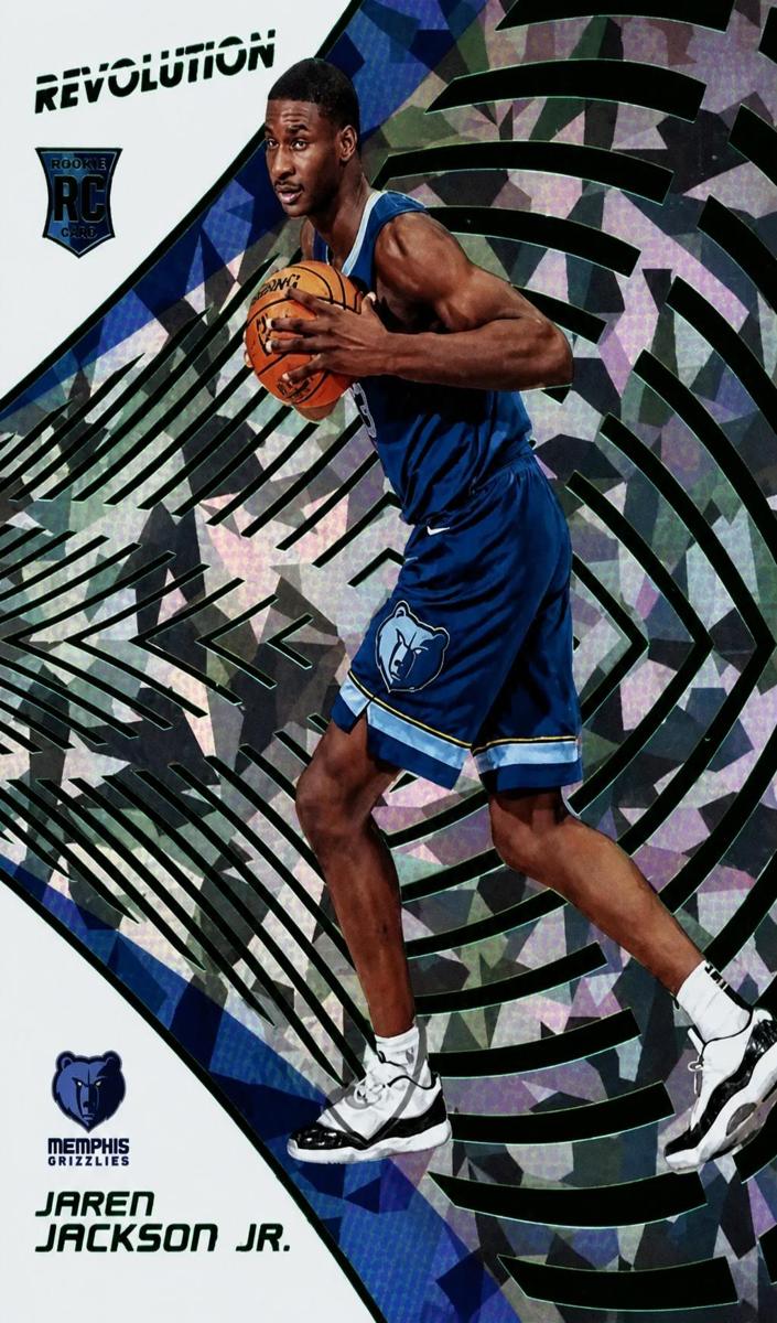 2018 Panini Revolution Basketball Chinese New Year Emerald Jaren Jackson Jr. #139