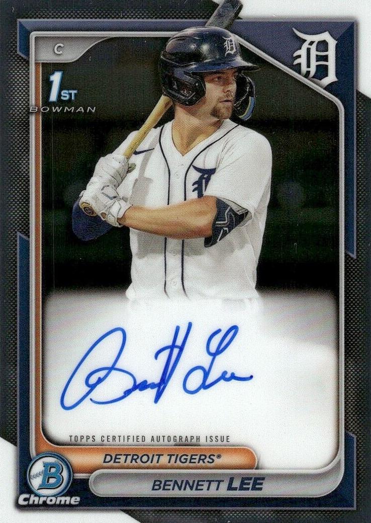 2024 Bowman Chrome Baseball Bennett Lee #CPA-BL PSA 10